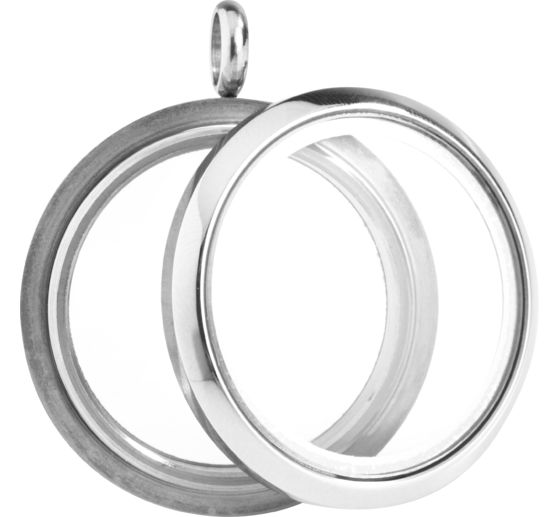 Medaillon-Anh&auml;nger "Rund"
