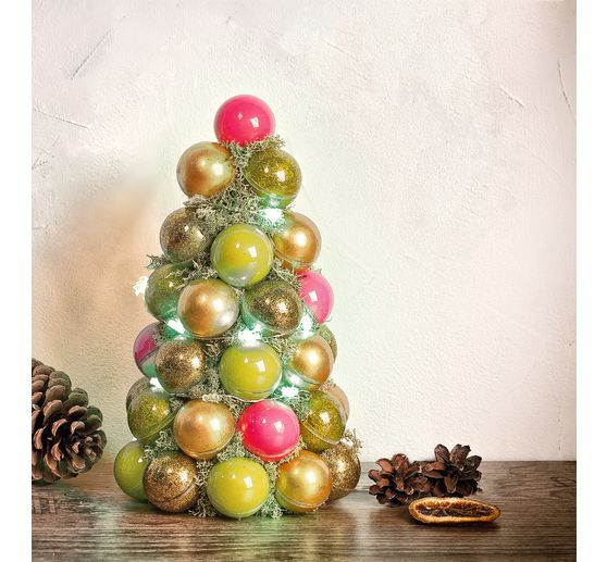 VBS Acrylic ball, &Oslash; 6 cm, 6 pcs.