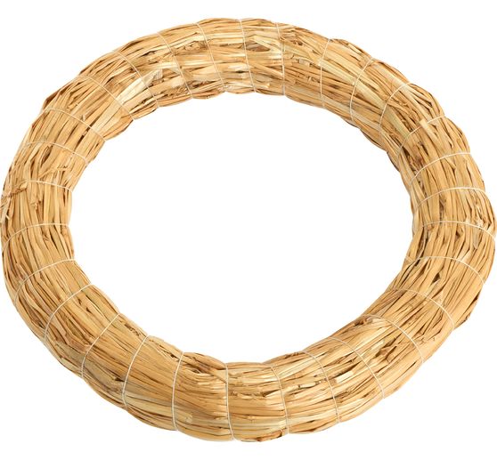 Strohkranz &Oslash; 25 cm