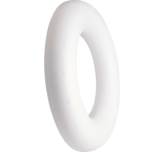 Styroporring flach, (R&ouml;mer), &Oslash; 25 cm