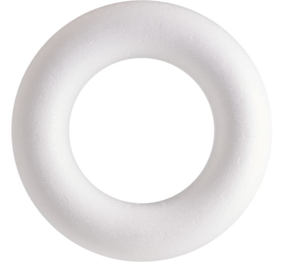 Styroporring flach, (R&ouml;mer), &Oslash; 25 cm