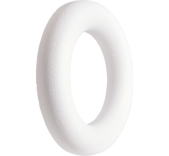 Styroporring flach (R&ouml;mer), &Oslash; 17 cm