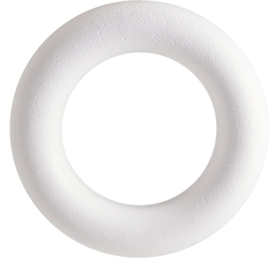 Styroporring flach (R&ouml;mer), &Oslash; 17 cm