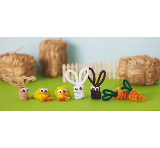 VBS Wackelaugen zum Aufkleben "Mix", 100 St&uuml;ck