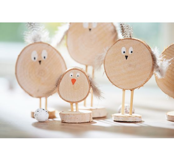 VBS Mini-Rindenscheiben "Rund"