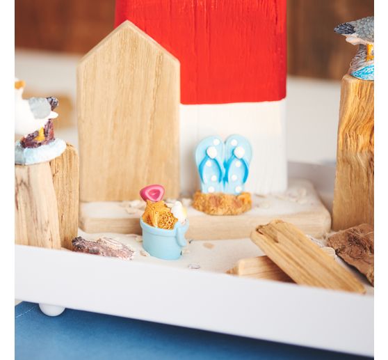 Miniatur Eimer & Flipflops