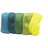 Merino Kammzug Mix, superfein Gr&uuml;n-T&ouml;ne