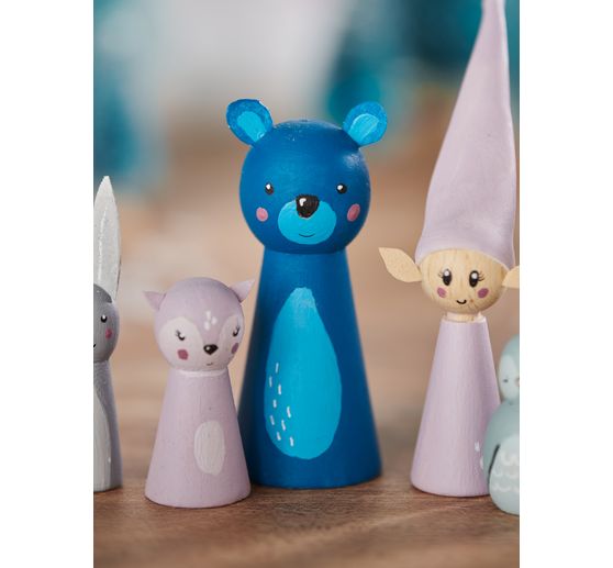 Figurenkegel, 5 St&uuml;ck