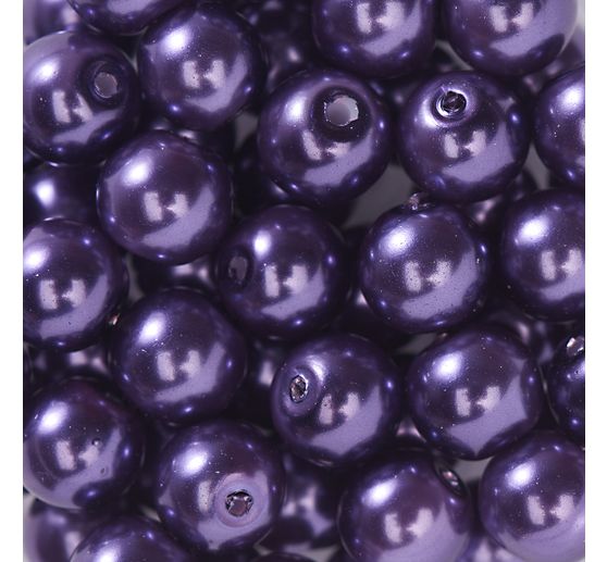 Glaswachsperlen, &Oslash; 6 mm, 55 St&uuml;ck