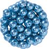 Glaswachsperlen, &Oslash; 6 mm, 55 St&uuml;ck Hellblau