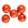 Holzperlen, &Oslash; 10 mm, ca. 50 St&uuml;ck Orange