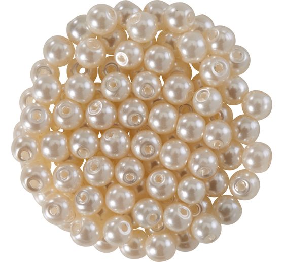 Glaswachsperlen, &Oslash; 4 mm, 100 St&uuml;ck