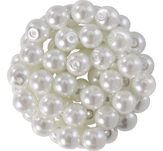 Glaswachsperlen, &Oslash; 6 mm, 55 St&uuml;ck