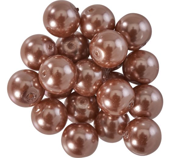 Glaswachsperlen, &Oslash; 10 mm, 20 St&uuml;ck