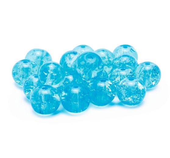 Glitzerperlen, &Oslash; 8 mm, 20 St&uuml;ck