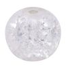 Glitzerperlen, &Oslash; 8 mm, 20 St&uuml;ck Kristall