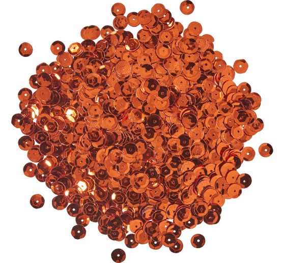 Pailletten gew&ouml;lbt, Metallic