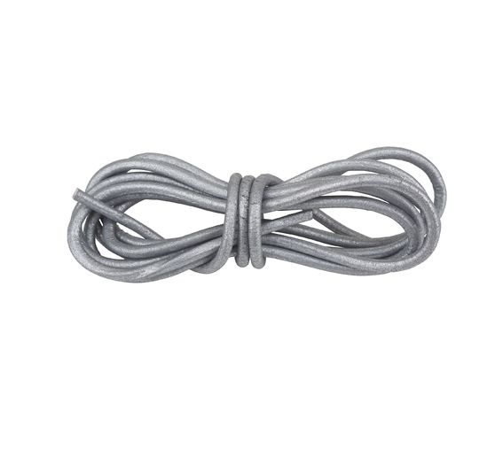 Lederband rund, &Oslash; 2 mm