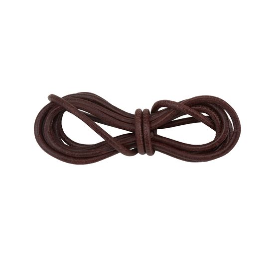 Lederband rund, &Oslash; 2 mm