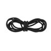 Lederband rund, &Oslash; 1 mm Schwarz