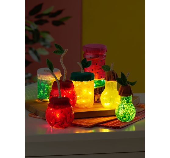 VBS Jars with screw cap "Round", 270 ml