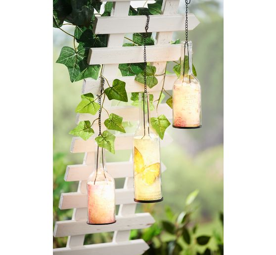 VBS Windlicht "Flasche", H&ouml;he 22 cm