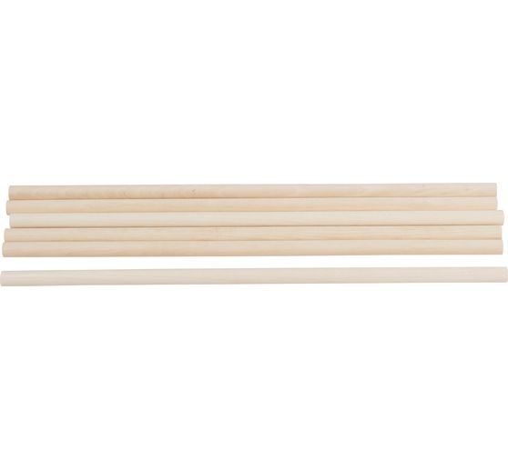 VBS Holz-Rundst&auml;be, 30 cm
