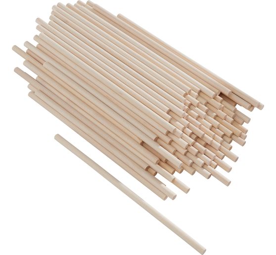VBS Holz-Rundst&auml;be "&Oslash; 5-6 mm"