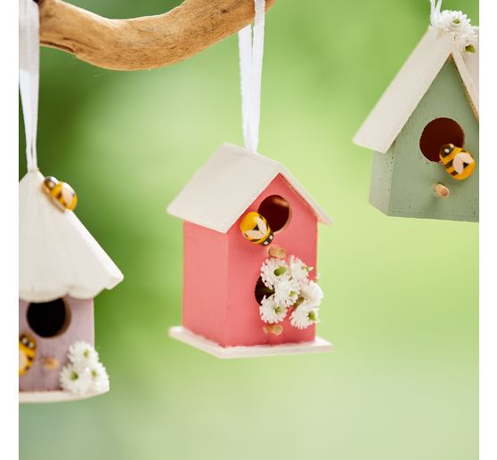 VBS Deko-Vogelh&auml;user "Minis", 8er-Set