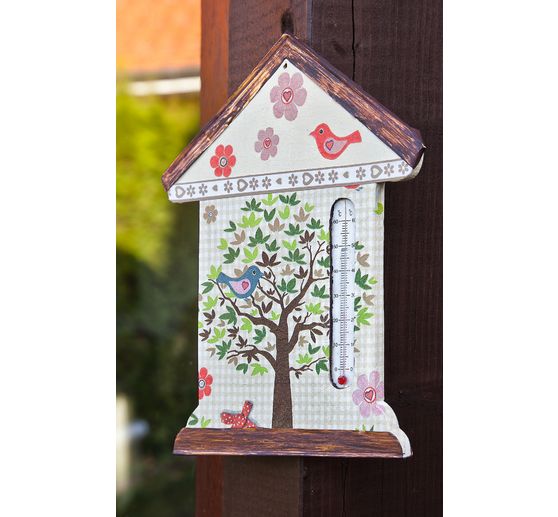VBS Wall thermometer "House"
