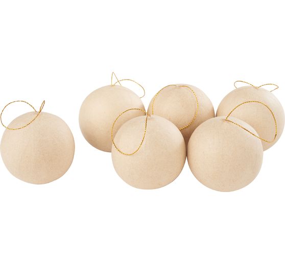 VBS Pappmach&eacute; Kugel, 6 St&uuml;ck
