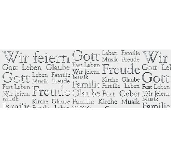 Vellum paper "Silver Style Words"