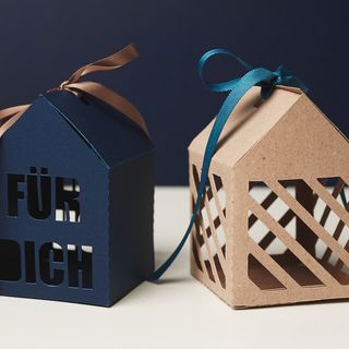 Geschenkboxen Motiv-Vorlage f&uuml;r Ihre Silhouette Cameo