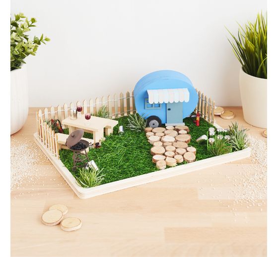 VBS Bastelfarben-Set "Blue Nature"