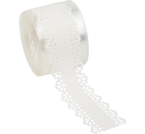 Papier Spitzenbord&uuml;re, selbstklebend, 2m