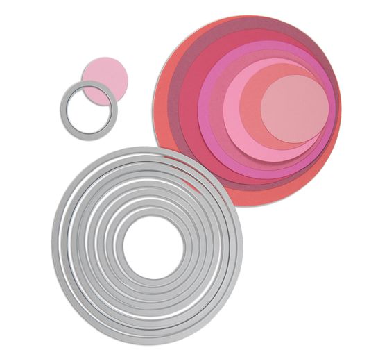 Sizzix Framelit's "Circles" cutting template