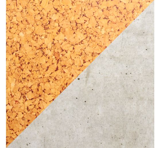 Motiv-Fotokarton "Kork/Beton"