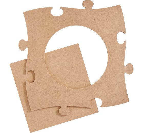 VBS Puzzle frame "Round", approx. 25 x 25 cm