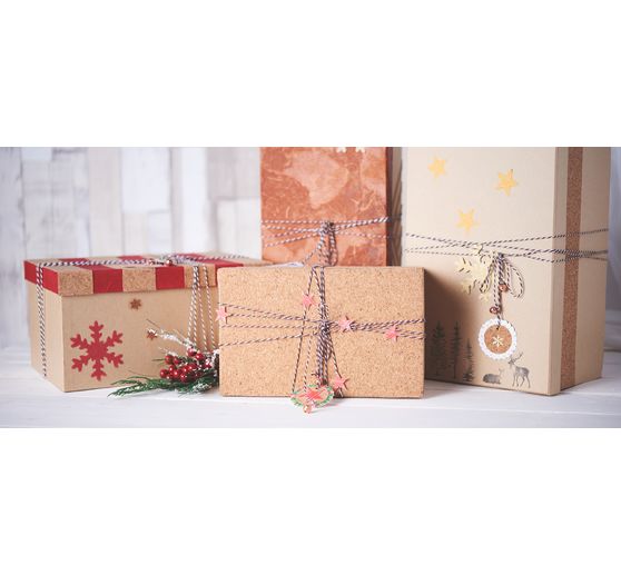 VBS Schachteln "Quadrat", 3er-Set