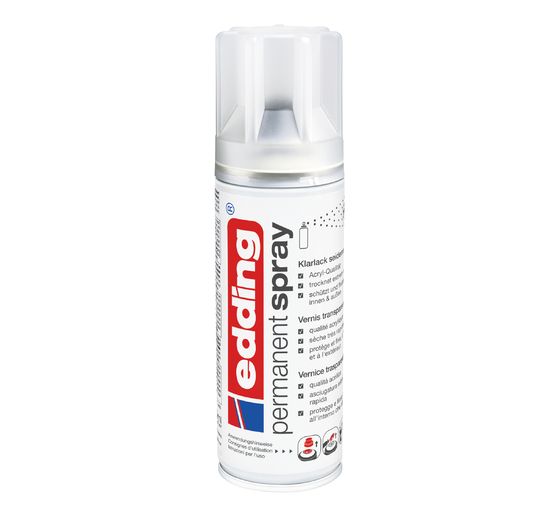 edding 5200 "Permanentspray", Clear varnish