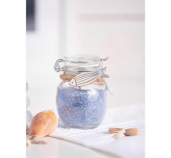 VBS Mini-B&uuml;gelglas, bauchig, 6 St&uuml;ck