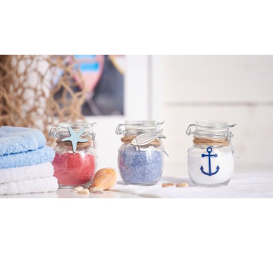 VBS Mini-B&uuml;gelglas, bauchig, 6 St&uuml;ck
