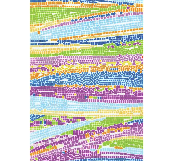 D&eacute;copatch-Papier "Mosaik-Color"