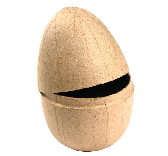 Pappmach&eacute;-Eier, teilbar, 3 St&uuml;ck