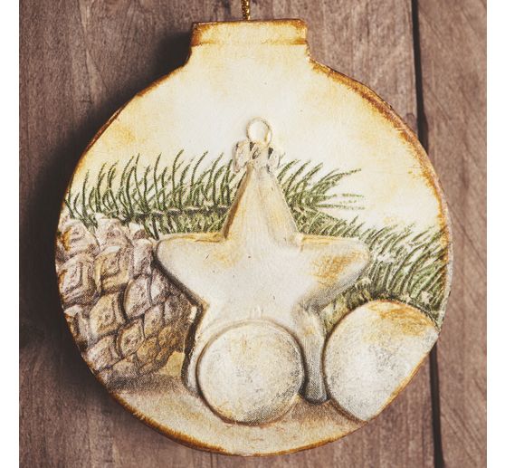VBS Anh&auml;nger "Weihnachtskugeln", flach