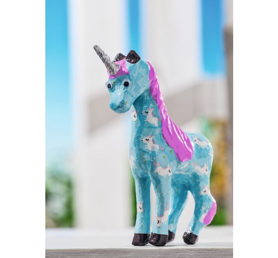 Einhorn, Pappmach&eacute;