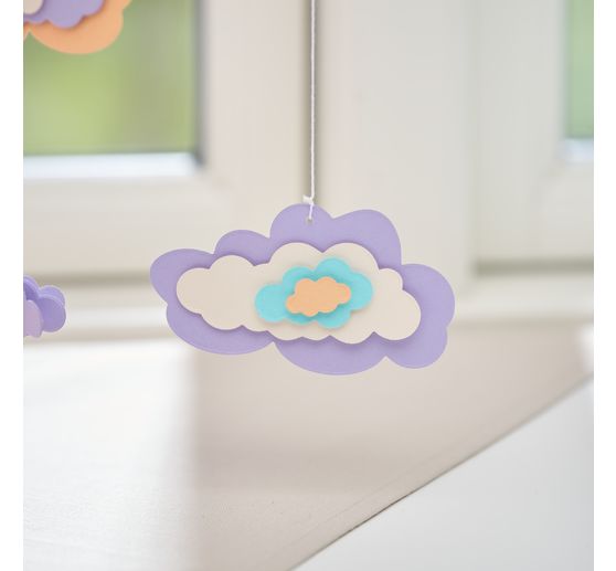 Punch template "Clouds"