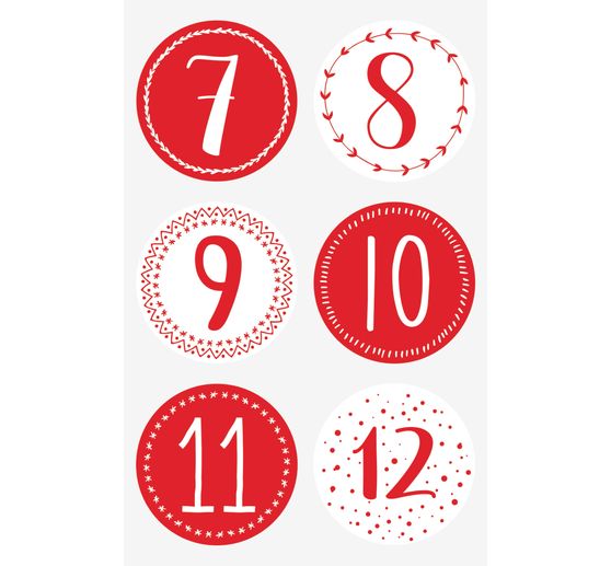 Adventskalender-Set "P&uuml;nktchen"