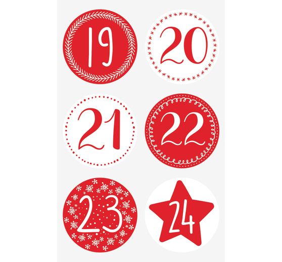Adventskalender-Set "P&uuml;nktchen"