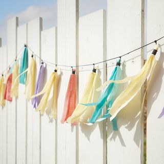 Gartenparty Girlande